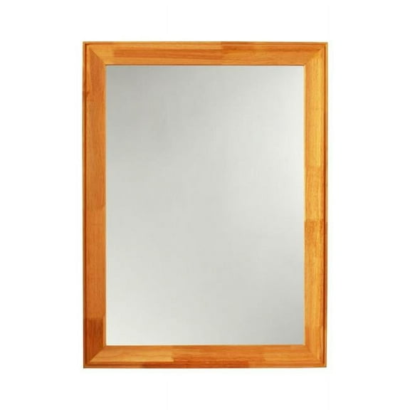 CHLOE Lighting CHLOE's Reflection Vertical Hanging Black-Wood Finish Oval Framed Wall Mirror 35" Height
