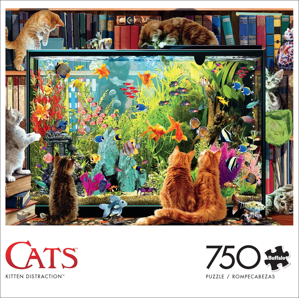 Buffalo Games 750-piece Cats Puzzle Assortment - Styles May Vary