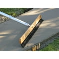 thumbnail image 2 of MARSHALLTOWN 6598, 36-inch Wood Backed Concrete Broom, Horsehair Bristles, Non-Slip Finish, 2 of 4