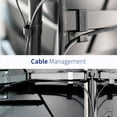 thumbnail image 3 of VIVO Quad Monitor Desk Stand Mount FreeStanding Adjustable | 4 Screens up to 30", 3 of 8