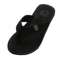 thumbnail image 2 of GOOHOCHY Chanclas de verano para hombre, sencillas, duraderas y frescas, para playa y hogar (talla 588, 44 yardas, negras, EU42.5, US9, UK8, 27 cm, 9 EE. UU., 8 Reino Unido, 42.5 UE, 10.611 pulgadas), 2 of 7