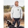thumbnail image 2 of Cool Pattern Design Hoodie Men -Image by Shutterstock, Male Small, 2 of 4