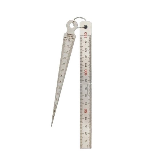 Engine measuring tool feeler gauge thickness measuring tool wedge-shaped triangle feeler gauge ,Easy Identification