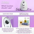 thumbnail image 5 of Spa Sciences Cirra Nano Ionic Vanity Facial Steamer with Optional Aromatherapy, 5 of 13