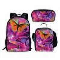 TIMIFIS Starting Season Backpack Set, 3 Pcs Combination Set and Double Shoulder Bag Pencil Case Outdoor