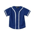 thumbnail image 4 of Ma Croix Kids Baseball Button Down Jersey Youth Active Athletic Uniform, 4 of 5