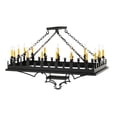 thumbnail image 5 of Meyda 138898 48 in. Yosemite Oblong Pendant, Costello Black, 5 of 5