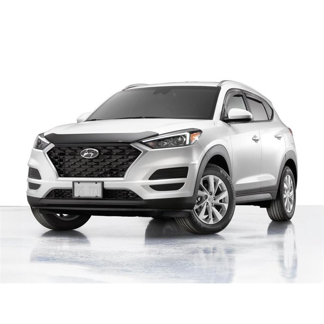 Convient 2021-2023 Hyundai Santa Fe Weathertech Bug Shield 55221 Contour; Fumée Foncée; Acrylique