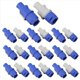 thumbnail image 2 of 20PCS NAC3FCA NAC3FCB Speakon Plug 3 Pin Male Powercon Connector, 2 of 5