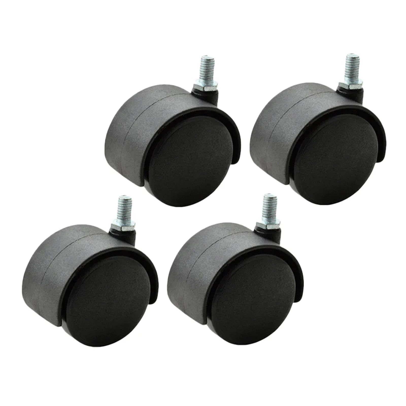 4pcs Caster Wheels M8 Office Chair Wheels Home Furniture Caster Supply Smooth And Wheels For Easy And Quiet Movement ,Reliable