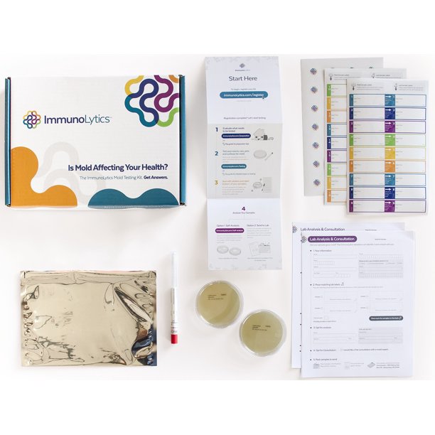 Immunolytics Diy Mold Test Kit Easy To Use Professional Testing Kit 5 Plate Individual Room Screening Package Walmart Com