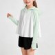 thumbnail image 5 of Chaquetas y abrigos casuales con capucha de manga larga para niños Chaqueta de protección solar con cremallera de manga larga para niños Ropa de protección solar para exteriores para niños de tallas m, 5 of 9