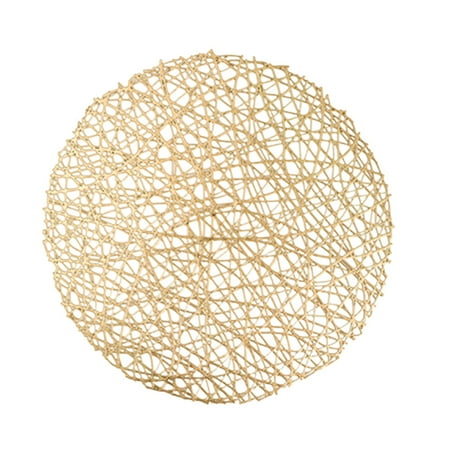 

Creative Bird s Nest Like Light Hollow Non Slip Placemat Home Table Insulation Mat Table Mat Bowl Mat Table Dining Set for 4 Small Rubber Table Mat Plaid Fabric Charger