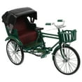 thumbnail image 1 of Rickshaw Model Vintage Rickshaw Statue Desktop Decoration Handicraft Decor Photo Prop, 1 of 9