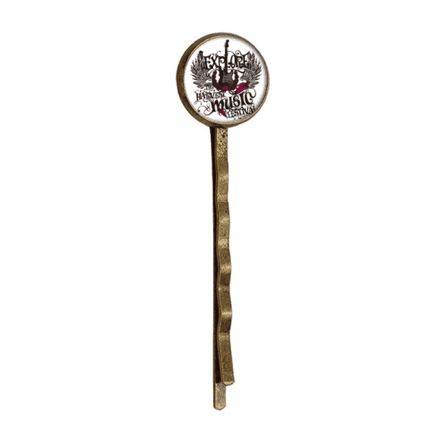 Explorez uoThe Moisson Rock Musique Rétro Cheveux Métal Bobby Pin Headwear