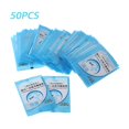 thumbnail image 1 of 50 Pcs Disposable Toilet Seat Portable Toilet Cushion Waterproof Toilet Mats, 1 of 4