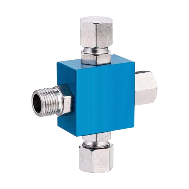 Divisor de manguera de con cepillo de 3 vías, junta de manguera con cepillo, accesorios portátiles , adaptador de temperatura de ajuste
