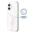 thumbnail image 2 of onn. Phone Case for iPhone 16 - Clear Iridescent, 2 of 6