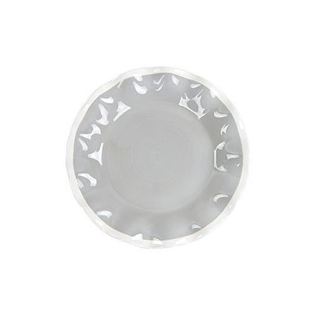 

Mid Century Mix Salad Plate - Stone