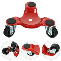 Beaupretty Furniture Moving Dolly Metal Base with Nonslip Pads and Triple Swivel Wheels
