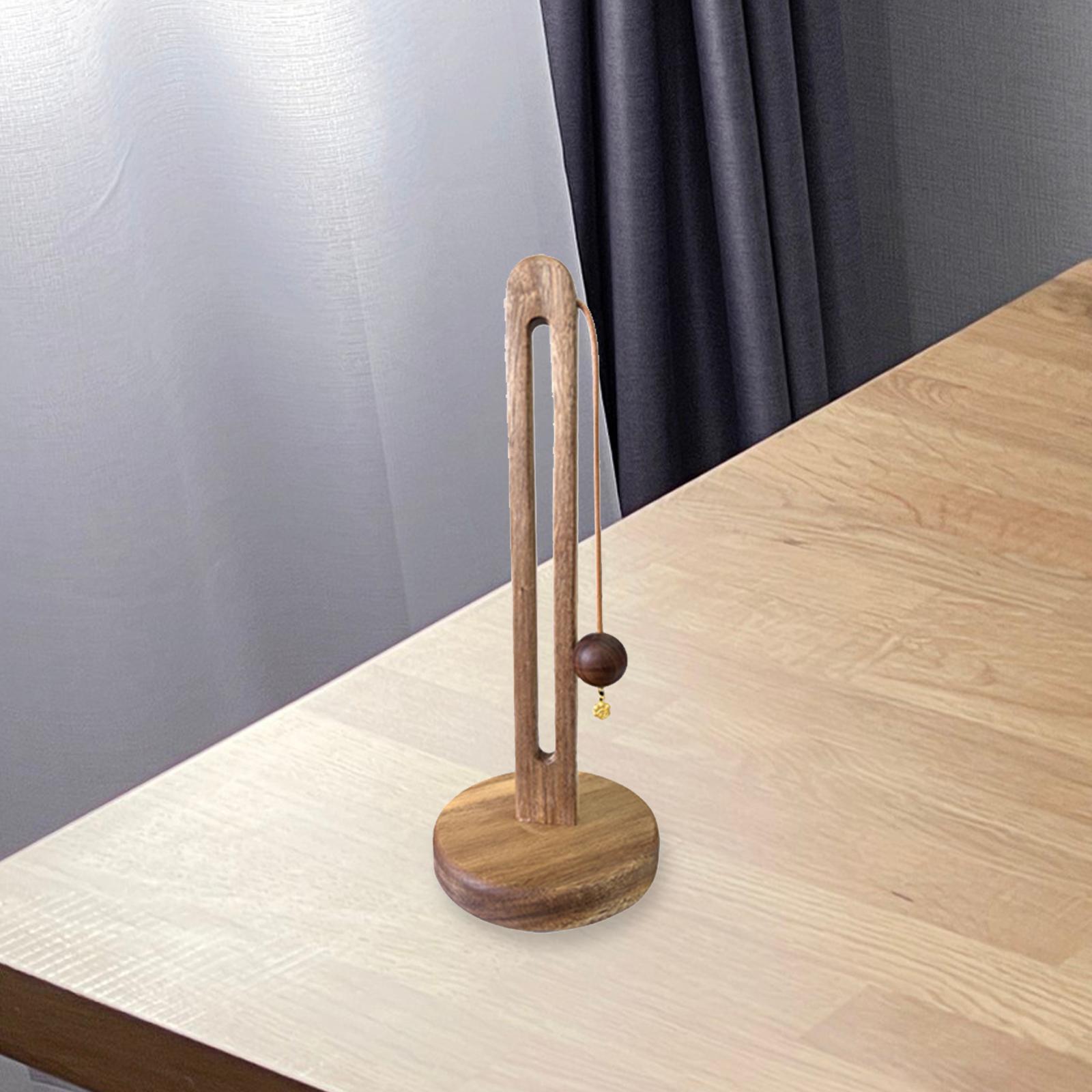 Baoblaze Kitchen Paper Towel Holder Cabinet Napkins Rack for Tabletop Kitchen Bedroom Cat Claw Pendant