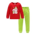 thumbnail image 1 of Nuevo conjunto de ropa para niños, Pijama de Navidad para niñas, ropa de dormir de dibujos animados para niños de 2 a 7 años, pijamas para niños, traje de Pijama para bebé infantil, 1 of 4