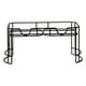 thumbnail image 2 of Soporte para dispensador de bebidas doble, soporte para tarro de bebidas, tarro de metal resistente para botellas Negro, 2 of 9