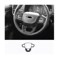thumbnail image 1 of For Ranger 2023 Car Steering Wheel Decorative Cover Trim Interior Accesorios - Abs Carbon Fiber, 1 of 2