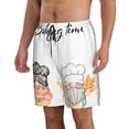 thumbnail image 2 of Fotbe Little Chef Gnome Trajes de Baño Estampados para Hombre, Shorts de Verano de Secado Rápido, Ropa de Playa, Bañadores-X-Large, 2 of 6