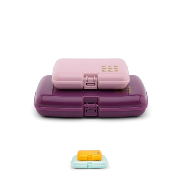 Organizadores de viaje Caboodles Care Pack + Lil Bit Set rosa/violeta