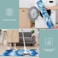 thumbnail image 6 of Blue White Tie Dye Spiral Pattern Kitchen Rugs Sets Of 3,Kitchen Runner Rugs Non Skid Washable,Decorative Kitchen Floor Mats for Kitchen,Sink,Laundry,17"x30"+ 17"x47" + 17"x59", 6 of 6