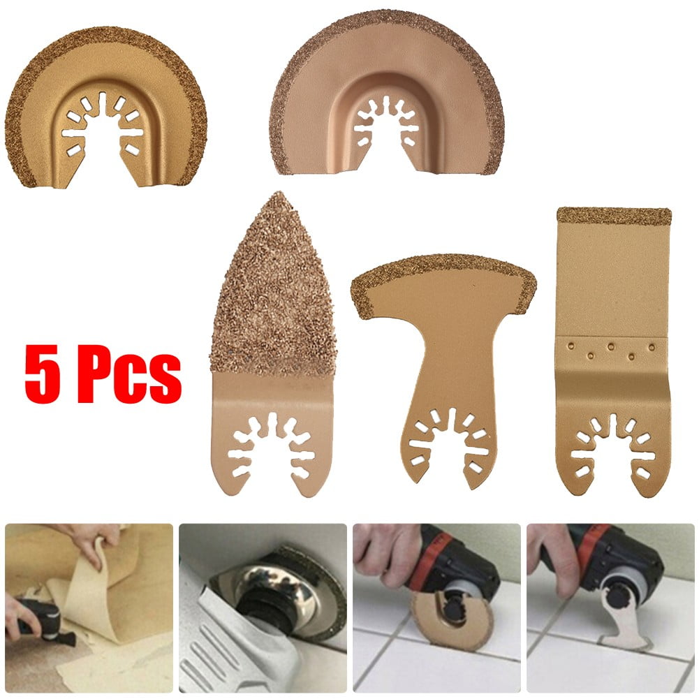 Carbide Oscillating Multi Tool Segment Saw Blades Tile Grout Cutter