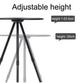 thumbnail image 4 of Yimiti Table de Camping Détachable Table Portable Hauteur Réglable Table d'Appoint, Noir, 4 of 8
