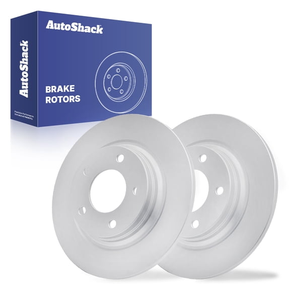 AutoShack Rear Brake Rotors for Mazda, MX-5 Miata 2006-2015 626 1998-2002, FWD RWD L4 2.0L V6 2.5L - Coated - ArmorStop - 11.02" (280 mm), 5-Lug
