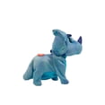thumbnail image 2 of Dinosaurio De Peluche Triceraptors Azul Con Movimiento Y Sonido Importadora La Merced Tela de Felpa, 2 of 4