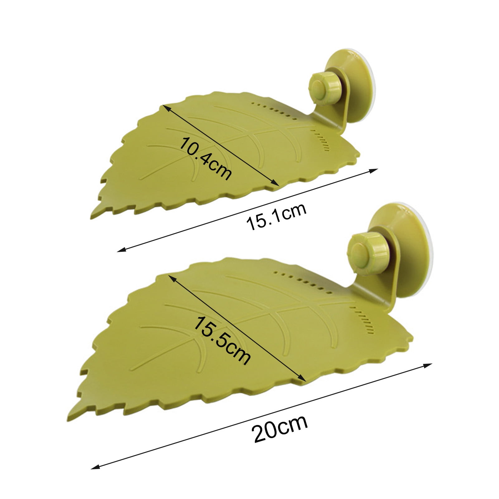 Walbest 1 Pack Turtle Platform, Turtle Terrace with Suction-Cup Adjustable Reptile Basking Board Platform