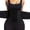 Black, variant on 2 Pack Adjustable Thigh Sauna Wraps, Compression Leg Sleeves with Sweat-Wicking Thermal Design for Women and Men, Fitness Workout and Running Support