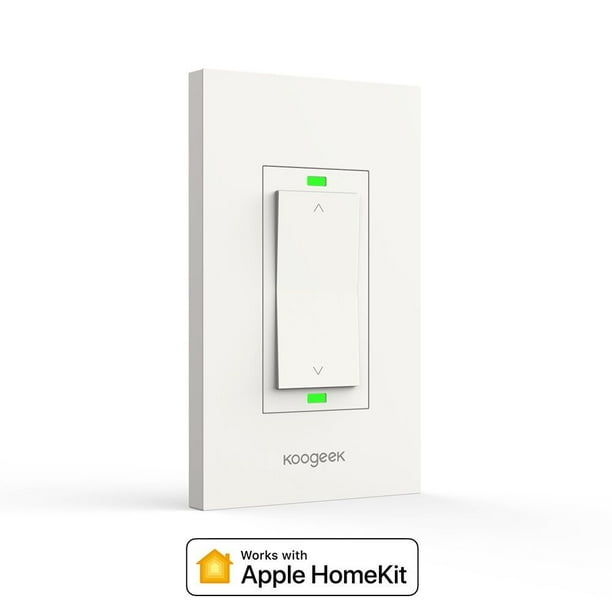 Koogeek WiFi Enabled Smart Light Dimmer Works with Apple HomeKit