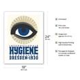 thumbnail image 2 of International Hygiene Exhibition (Internationale Hygiene Ausstellung) - Dresden - Vintage Art Exhibition Poster by Willy Petzold c.1930 - Bamboo Fine Art 290gsm Paper (Unframed) 12x16in, 2 of 4