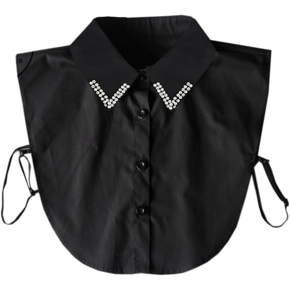 Zhengup Fake Collar Detachable Blouse Dickey Collar Half Shirts Faux False Collar for Women & Girls Favors