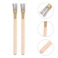 thumbnail image 3 of 2 Pcs Polymer Clay Steel Brush Clay Carving Brushes Practical Polymer Clay Tools, 3 of 7