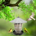 Octagon Feeder Suction Feeder Window Birdhouse Pedestal Caged Feeders