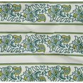thumbnail image 4 of oneOone Cotton Poplin Twill White Fabric Leaves & Floral Block Quilting Supplies Print Sewing Fabric By The Yard 56 Inch Wide, 4 of 4