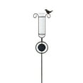 Mainstays Outdoor Rain Gauge and Thermometer Decorative Garden Stake