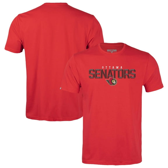 Youth Levelwear  Red Ottawa Senators Little Richmond Carve T-Shirt
