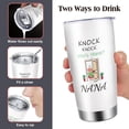 thumbnail image 3 of Mothers Day Gifts for Grandma from Grandkids, 20oz Nana Coffee Tumbler with Lid and Straw, Best Granny Gifts, Birthday Christmas Anniversary Present Ideas for Grandmother, Nana Tumbler, 3 of 6