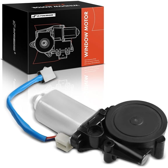A-Premium Rear Left Power Window Lift Motor Compatible with Ford F-150, F-250 1994-1998, F-250 HD 1997, F-350 1994-1997, Driver Side, Replace# F6TZ3523394AA, F6TZ35233V94AARM