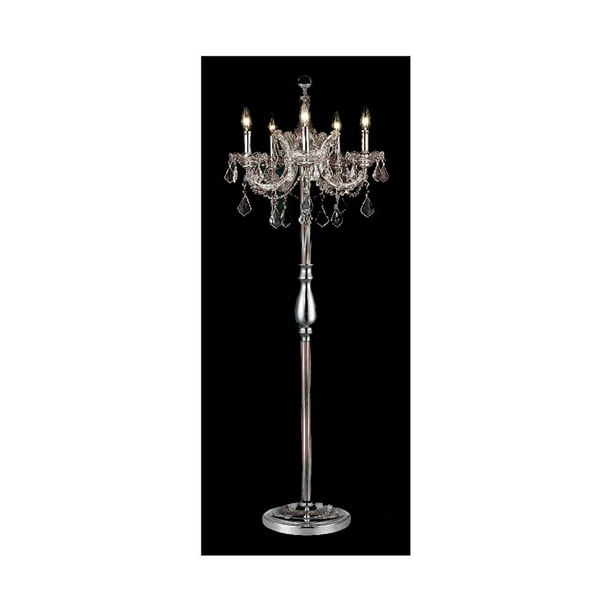 5Light Floor Lamp (Swarovski Strass/Elements Crystals)