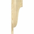 thumbnail image 3 of 6"W x 8"D x 24"H Newport Rough Sawn Corbel, Douglas Fir, 3 of 9