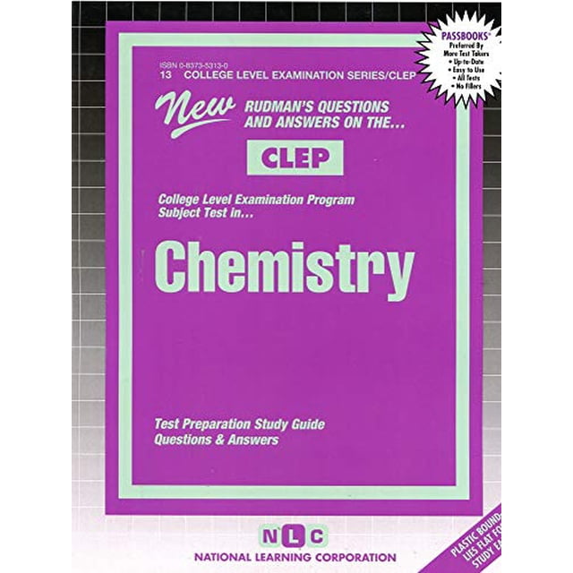 CHEMISTRY (College Level Examination Series) (Passbooks) (COLLEGE LEVEL EXAMINATION SERIES (CLEP))
